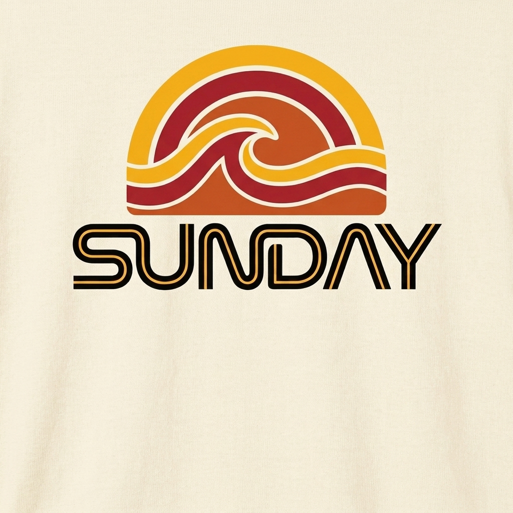 Sunday Surf tee